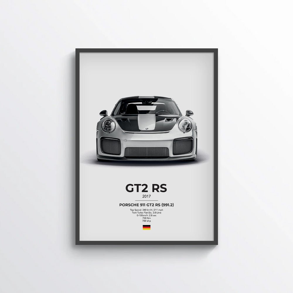 Porsche 911 GT2 RS (991.2) Poster - car - artistry