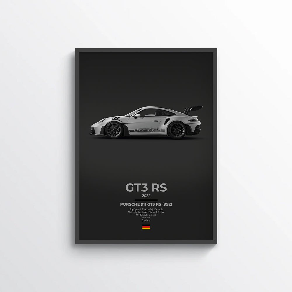 Porsche 911 GT3 RS (992) Poster - car - artistry