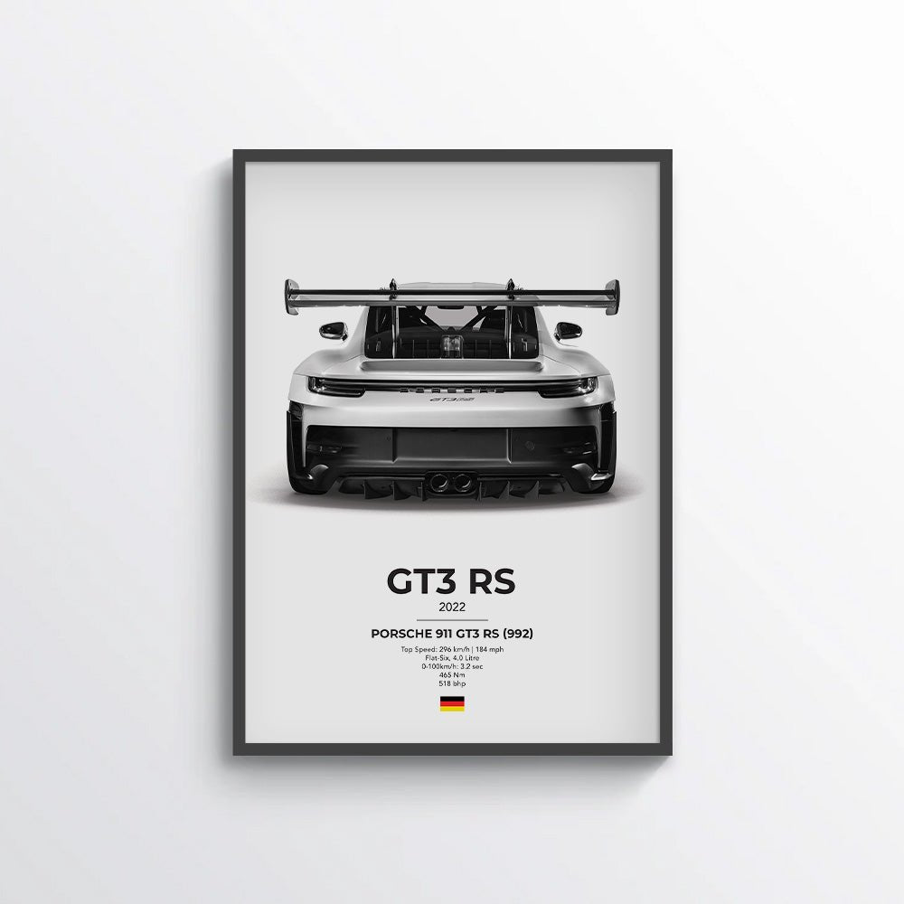 Porsche 911 GT3 RS (992) Poster - car - artistry