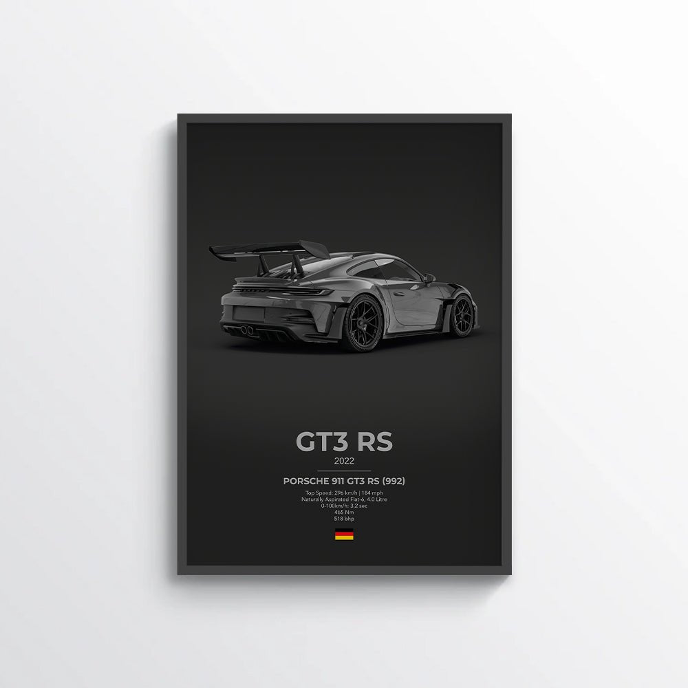 Porsche 911 GT3 RS (992) Poster - car - artistry