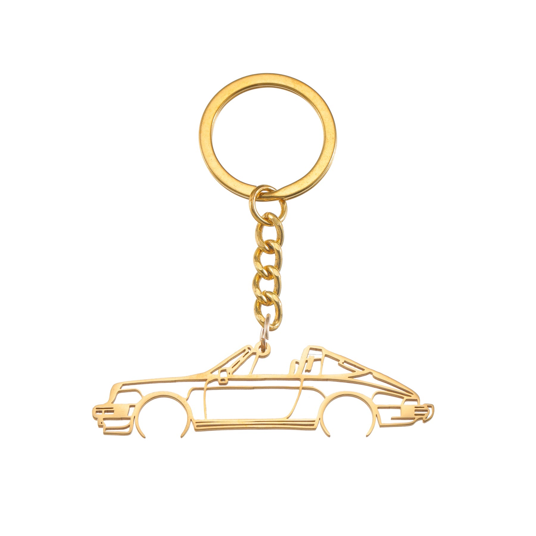 Porsche 911 Targa Keychain - car - artistry