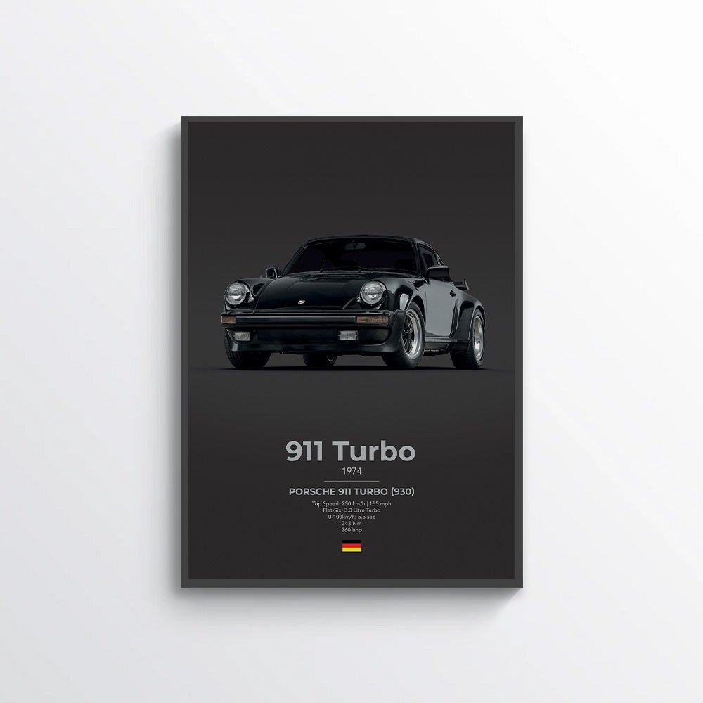 Porsche 911 Turbo (930) Poster - car - artistry
