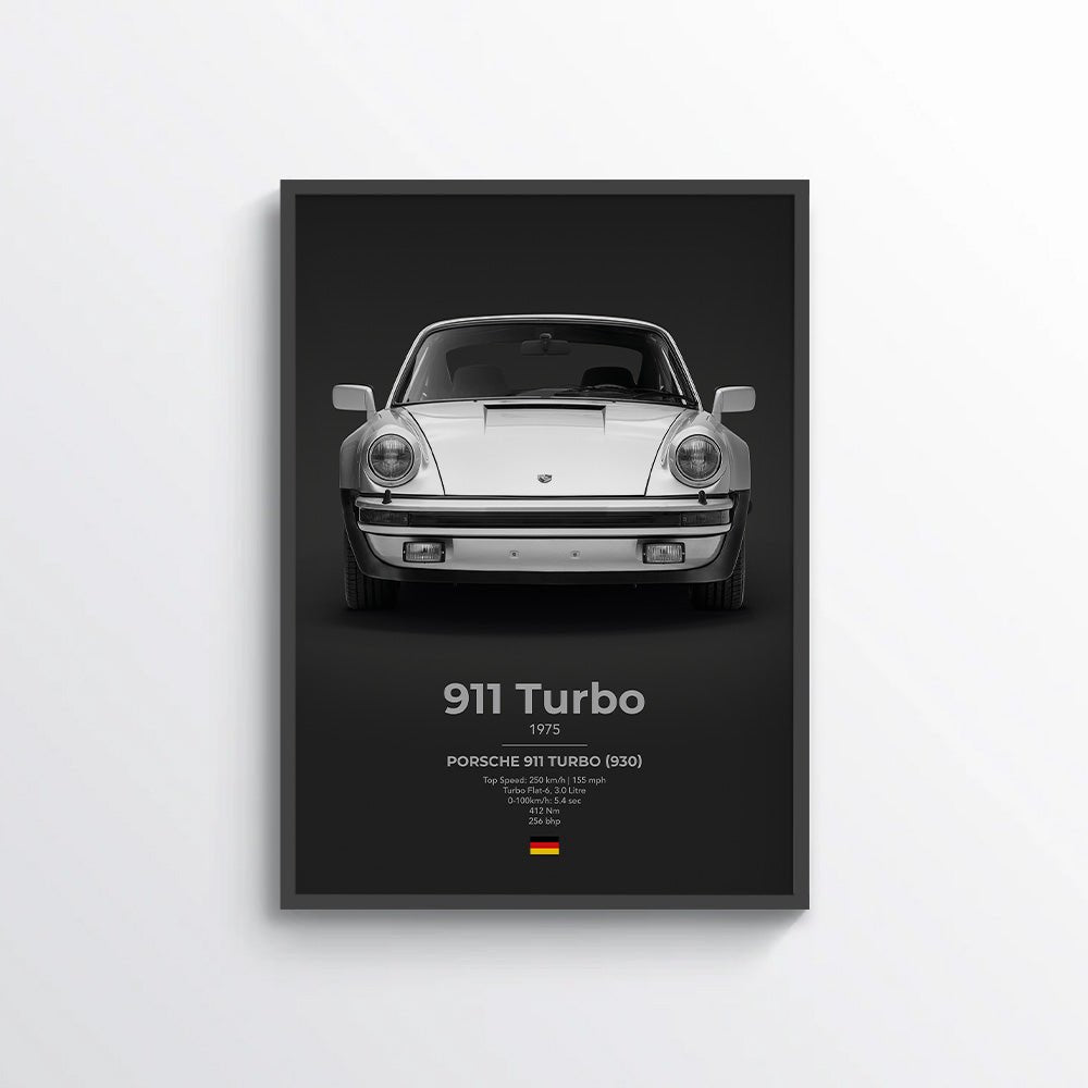 Porsche 911 Turbo (930) Poster - car - artistry