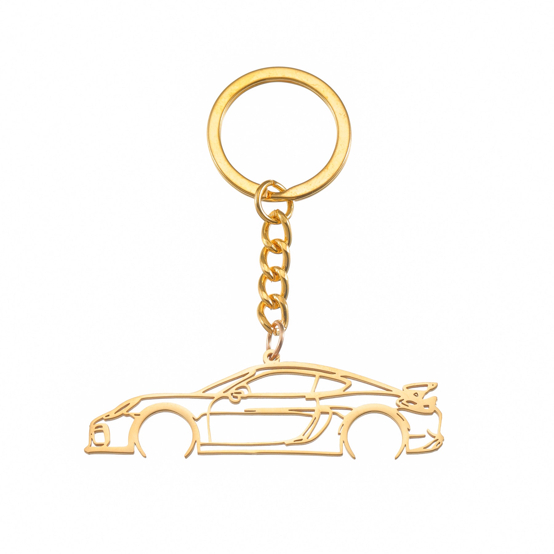 Porsche 981 Cayman GT4 Keychain - car - artistry