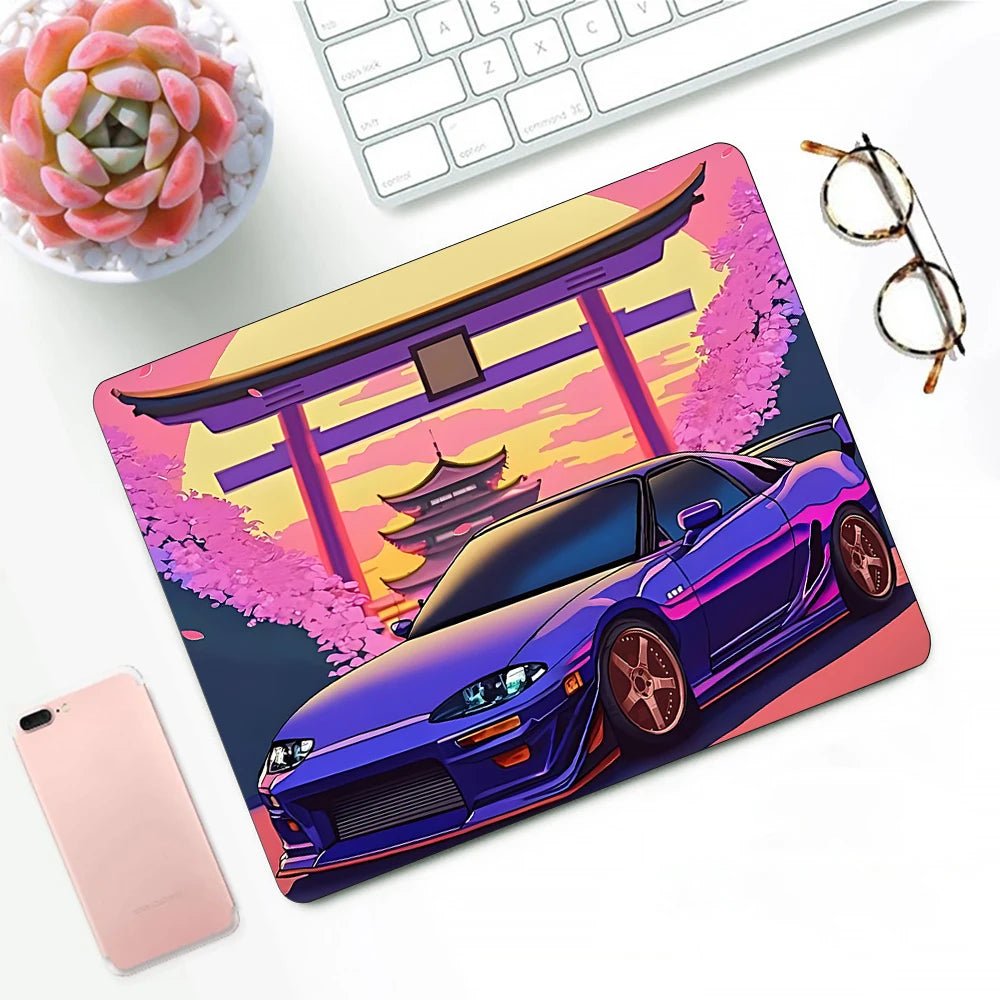 Racer's Edition Small Mousepads - car - artistry