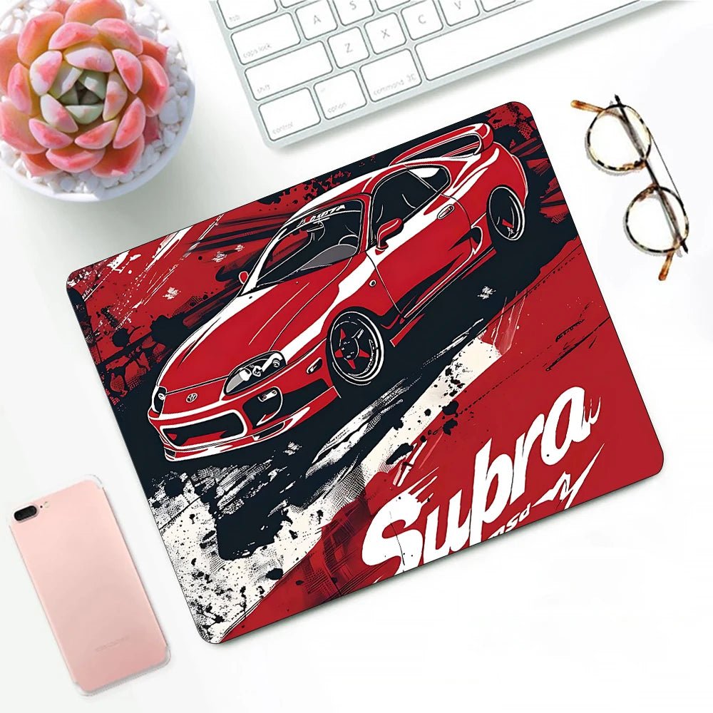 Racer's Edition Small Mousepads - car - artistry