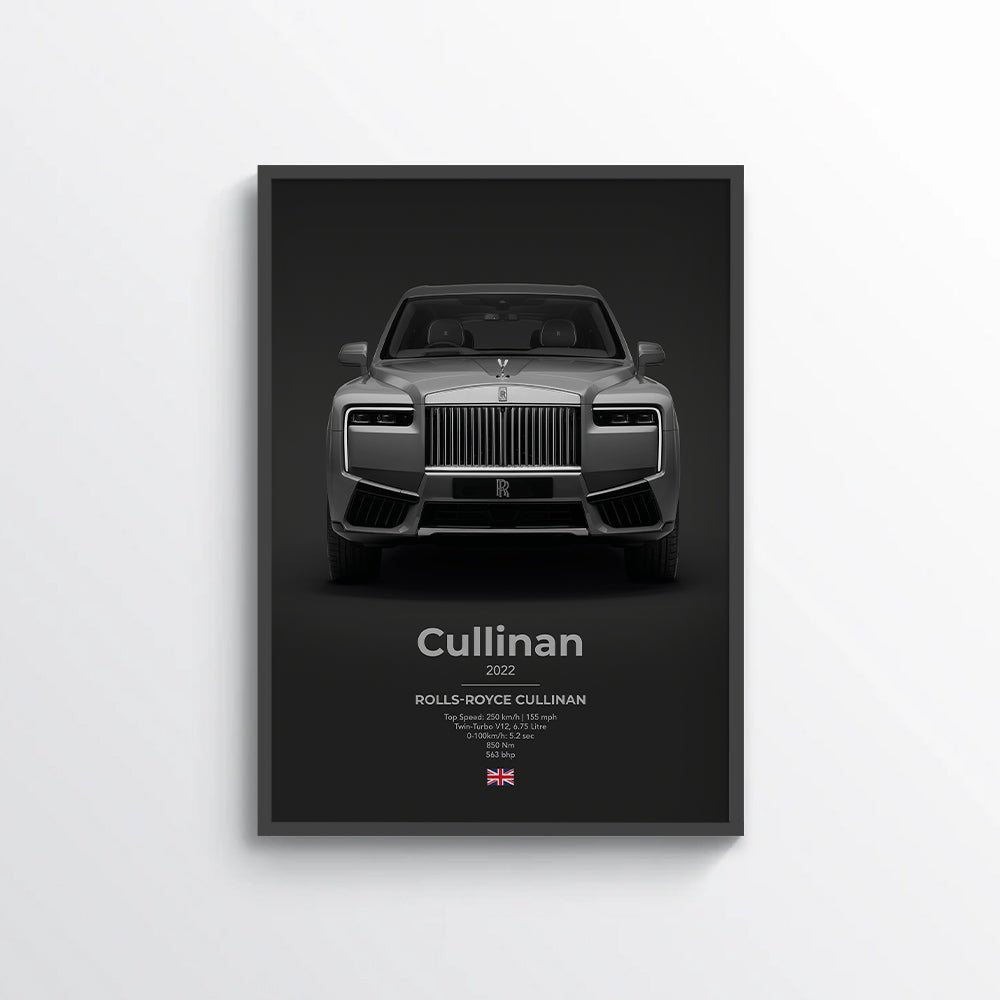 Rolls Royce Cullinan Poster - car - artistry