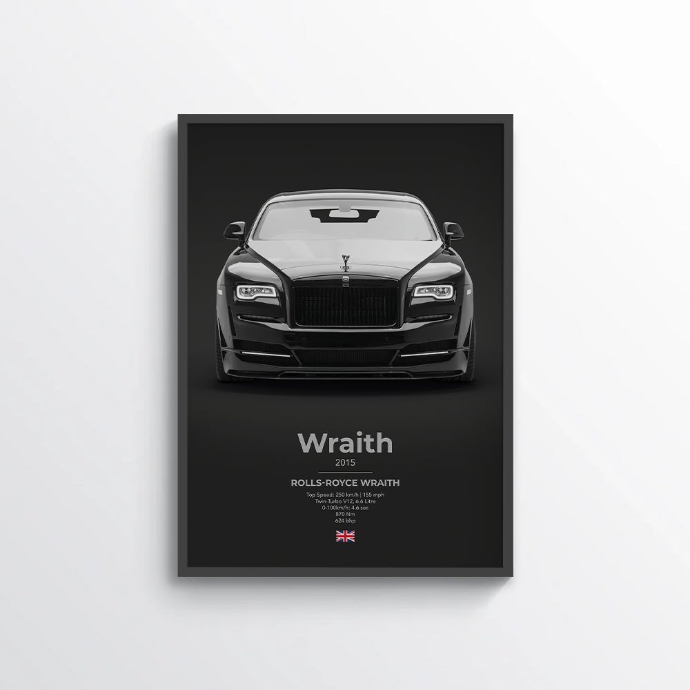 Rolls Royce Wraith Poster - car - artistry