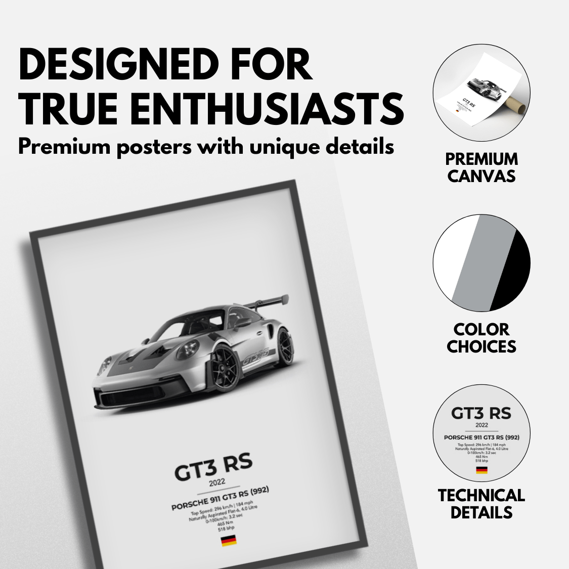 Toyota GR Supra Liberty Walk (A90) Poster - car - artistry
