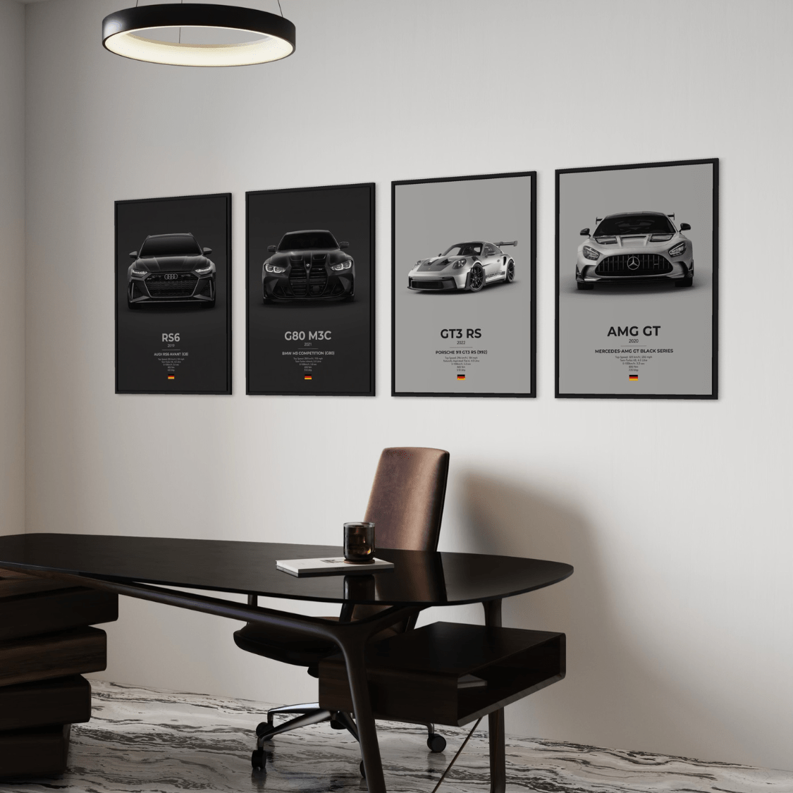 Toyota GR Supra Liberty Walk (A90) Poster - car - artistry