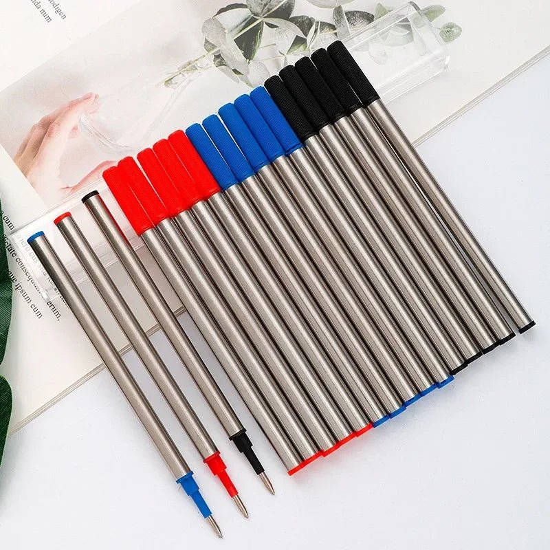 5x Metal Ballpoint Pen Refills - car - artistry