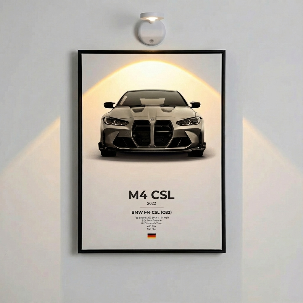 BMW M4 CSL (G82) Poster