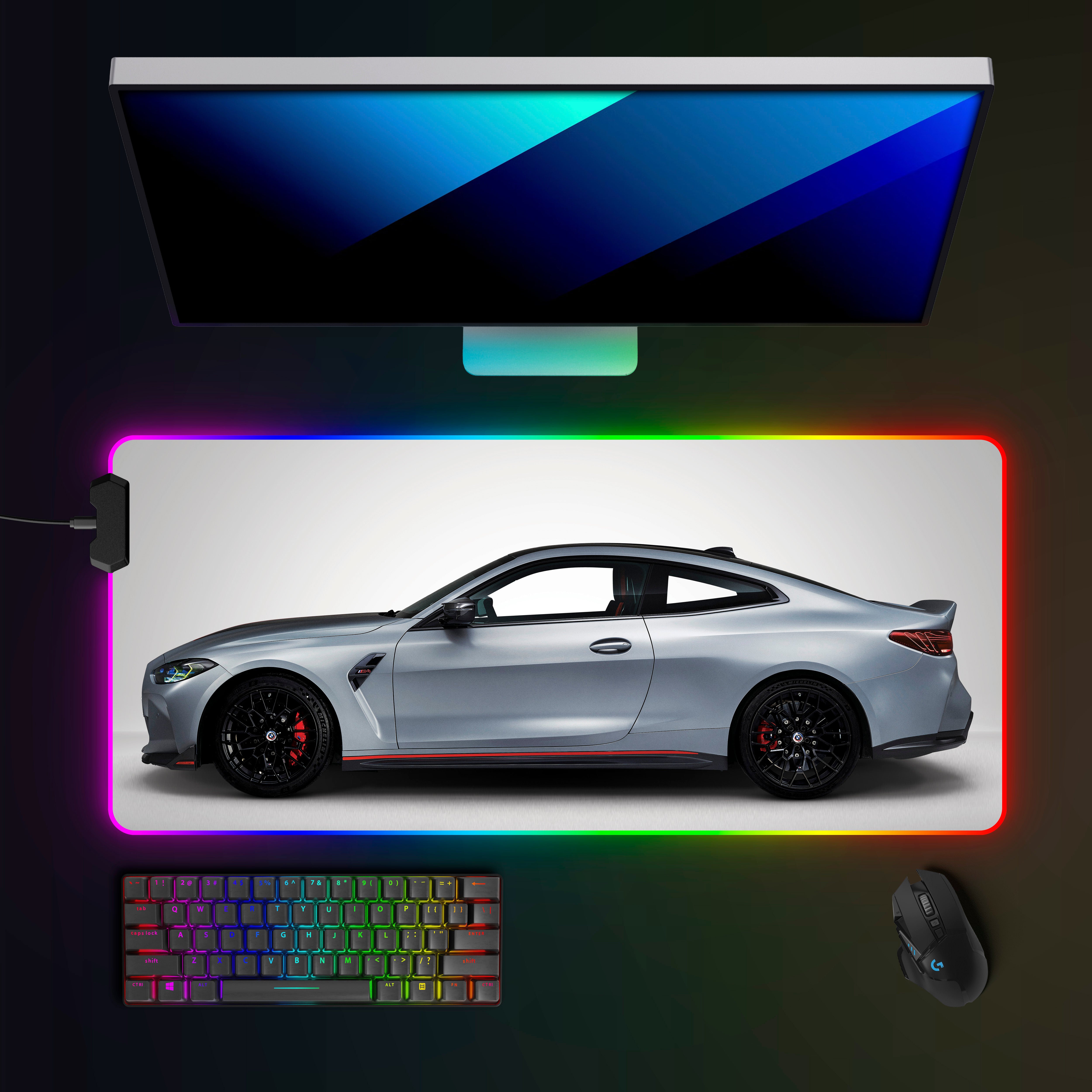 BMW M4 CSL (G82) RGB Mousepad