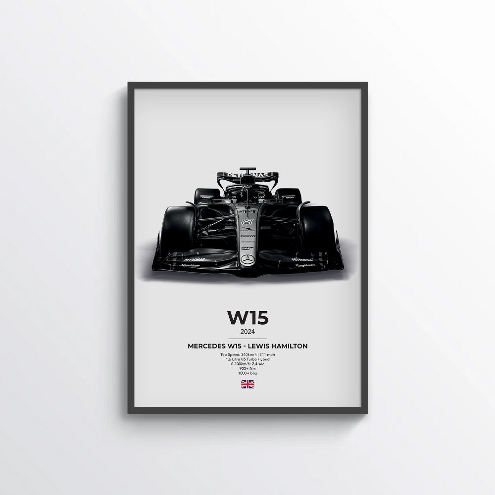 Formula 1 Mercedes W15 - Lewis Hamilton
