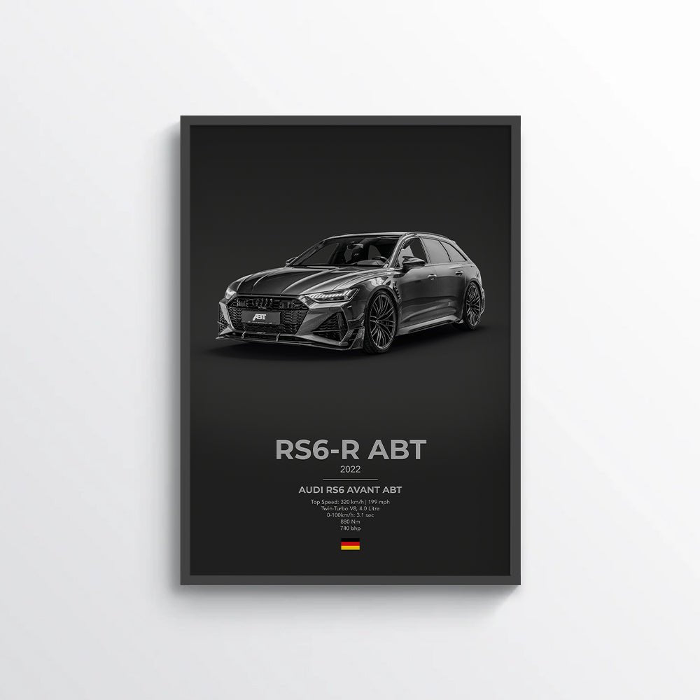 ABT Audi RS6 - R ABT Poster - car - artistry