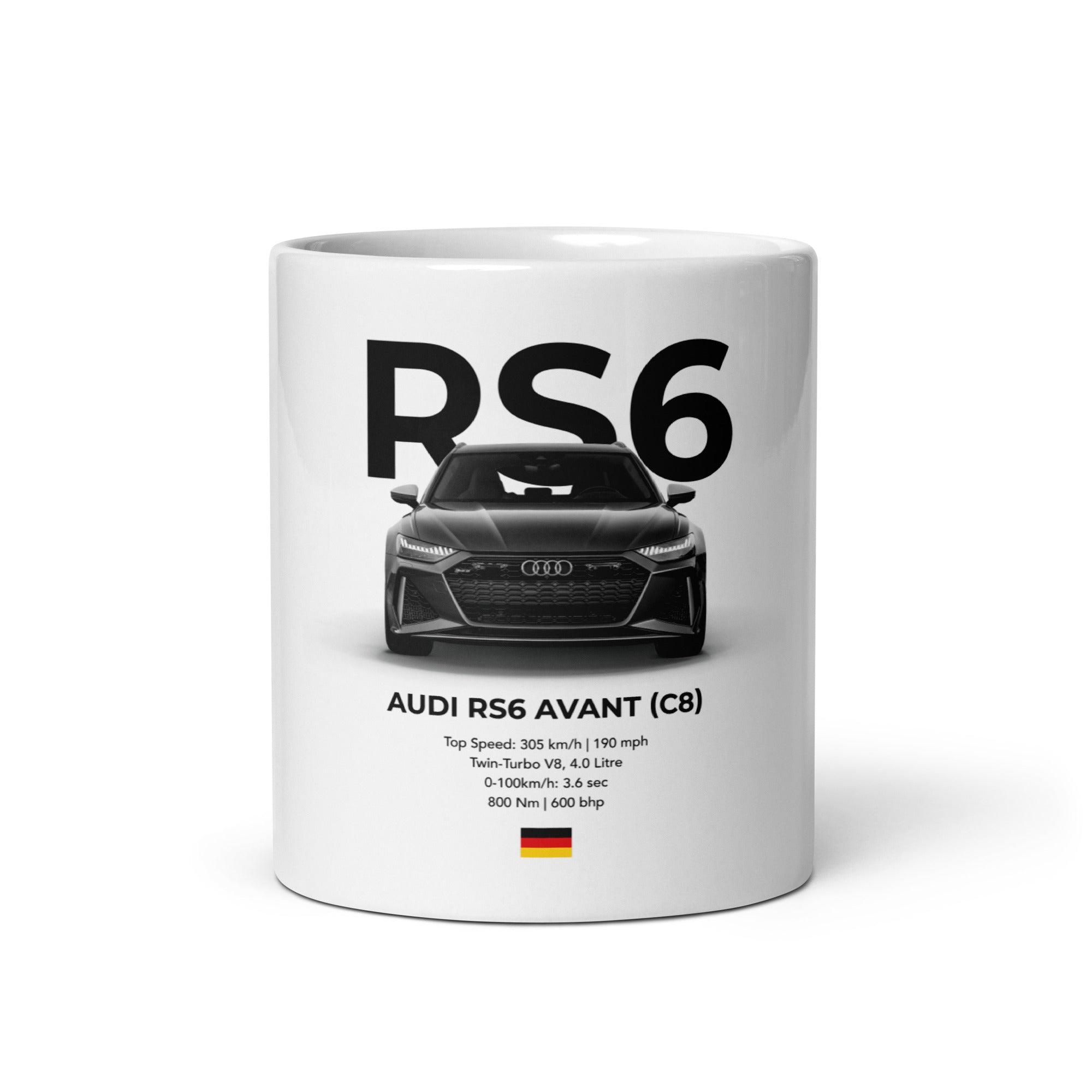 Audi RS6 Mug - car - artistry