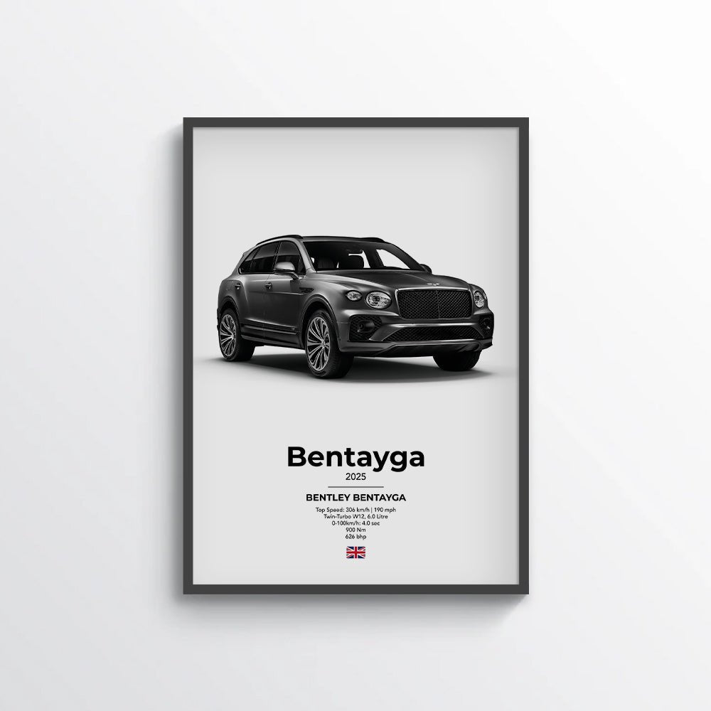 Bentley Bentayga Poster - car - artistry