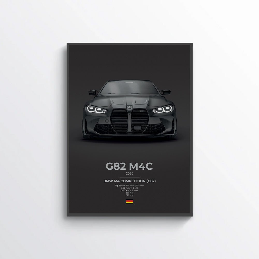 BMW M4 Competition (G82) Poster - car - artistry