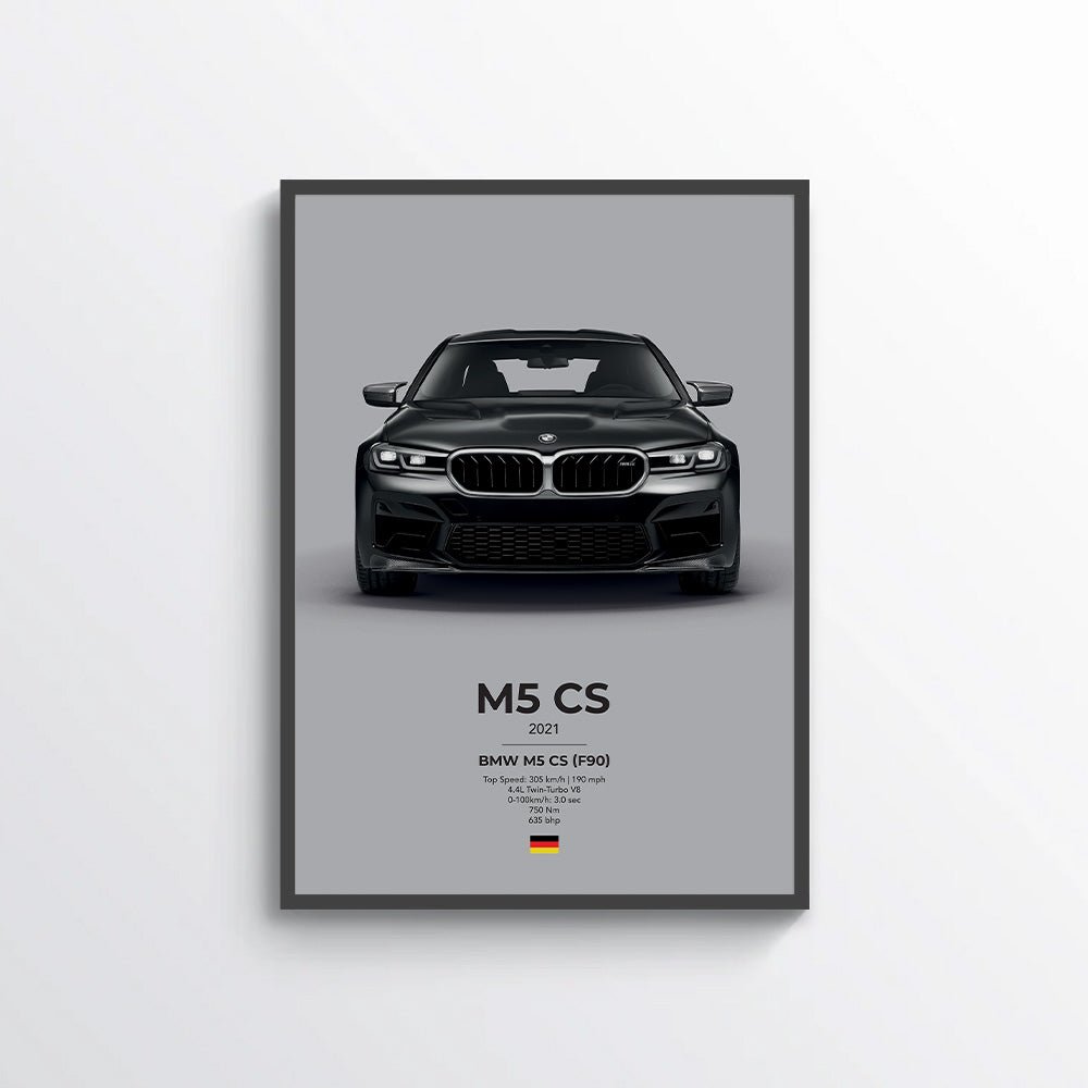 BMW M5 CS (F90) Poster - car - artistry