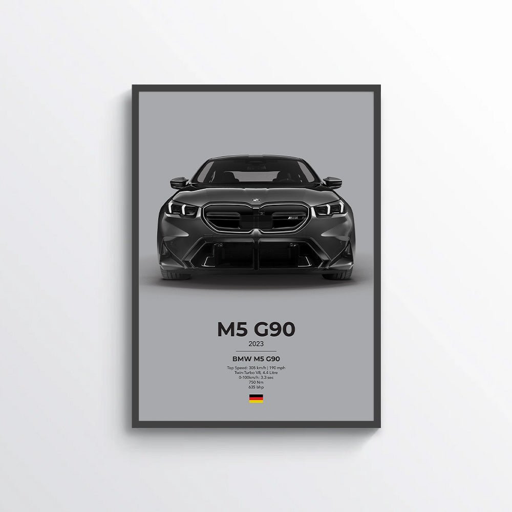 BMW M5 G90 Poster - car - artistry