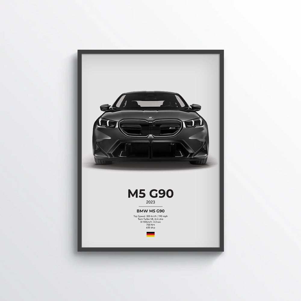 BMW M5 G90 Poster - car - artistry