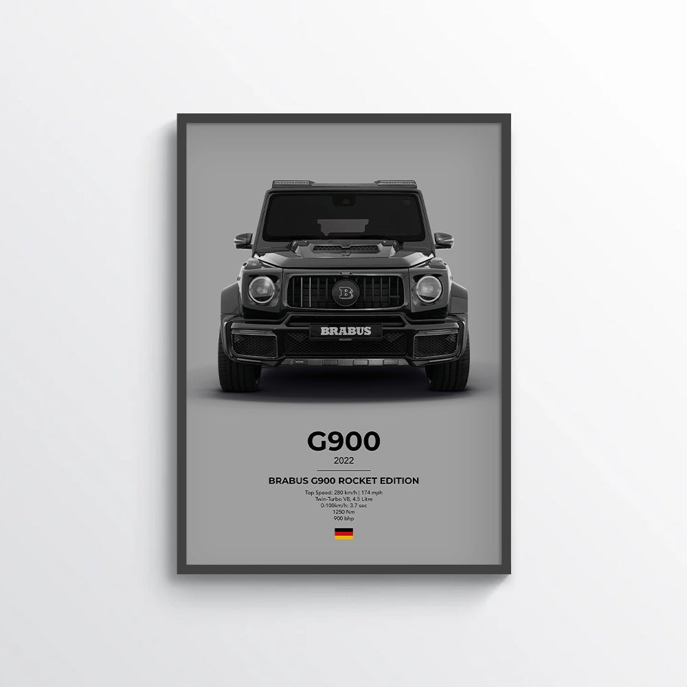 Brabus Mercedes G900 Rocket Edition Poster - car - artistry