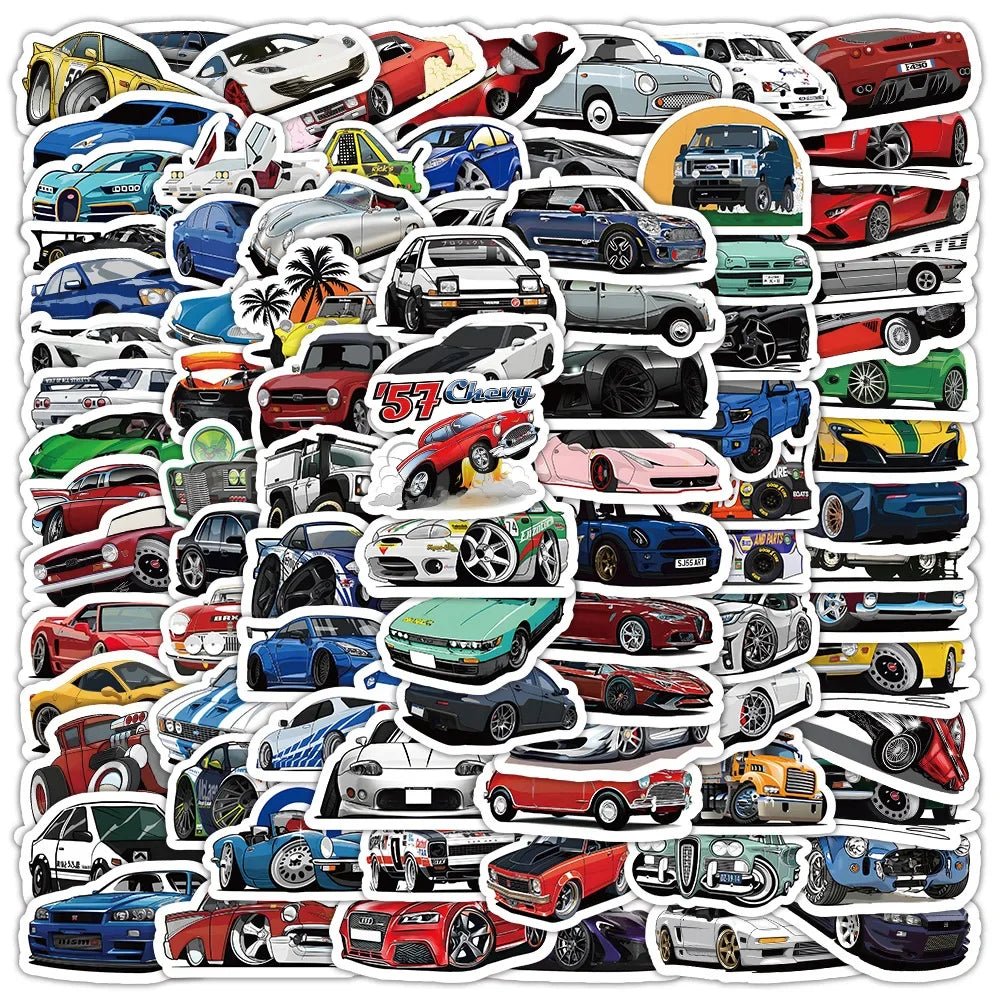 Car Sticker Set - car - artistry