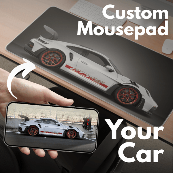 Custom Sideview Mousepad - car - artistry