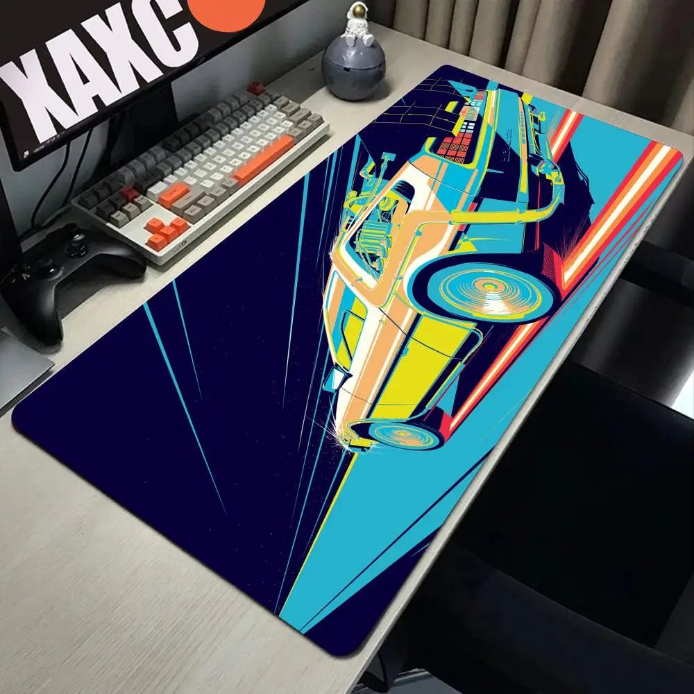 DeLorean DMC - 12 Mousepad Series - car - artistry