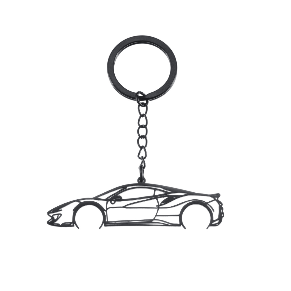 Ferrari 488 Pista Keychain - car - artistry