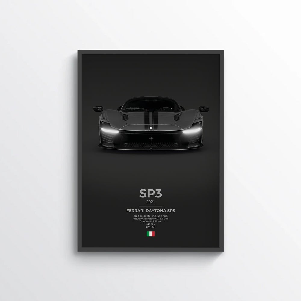Ferrari Daytona SP3 Poster - car - artistry