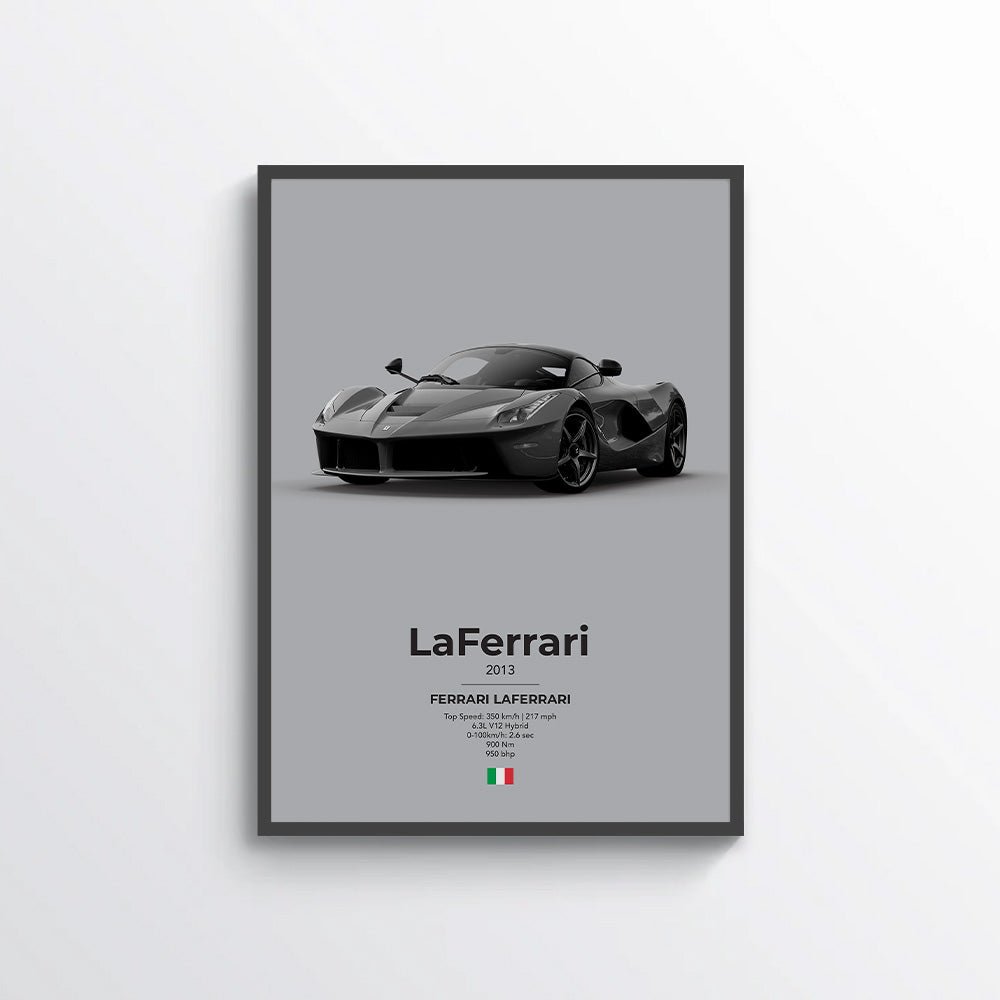 Ferrari LaFerrari Poster - car - artistry