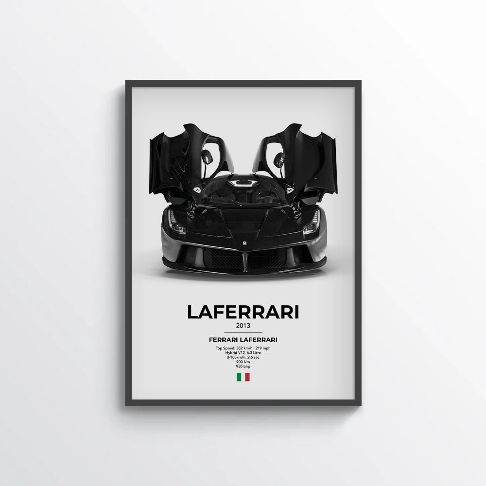 Ferrari LaFerrari Poster - car - artistry