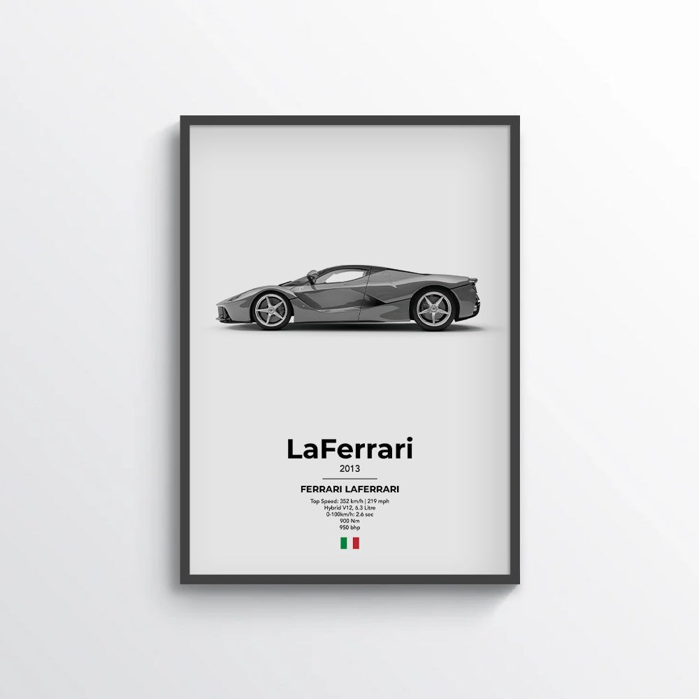 Ferrari LaFerrari Poster - car - artistry