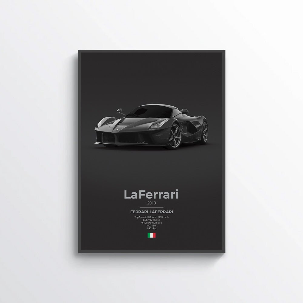 Ferrari LaFerrari Poster - car - artistry