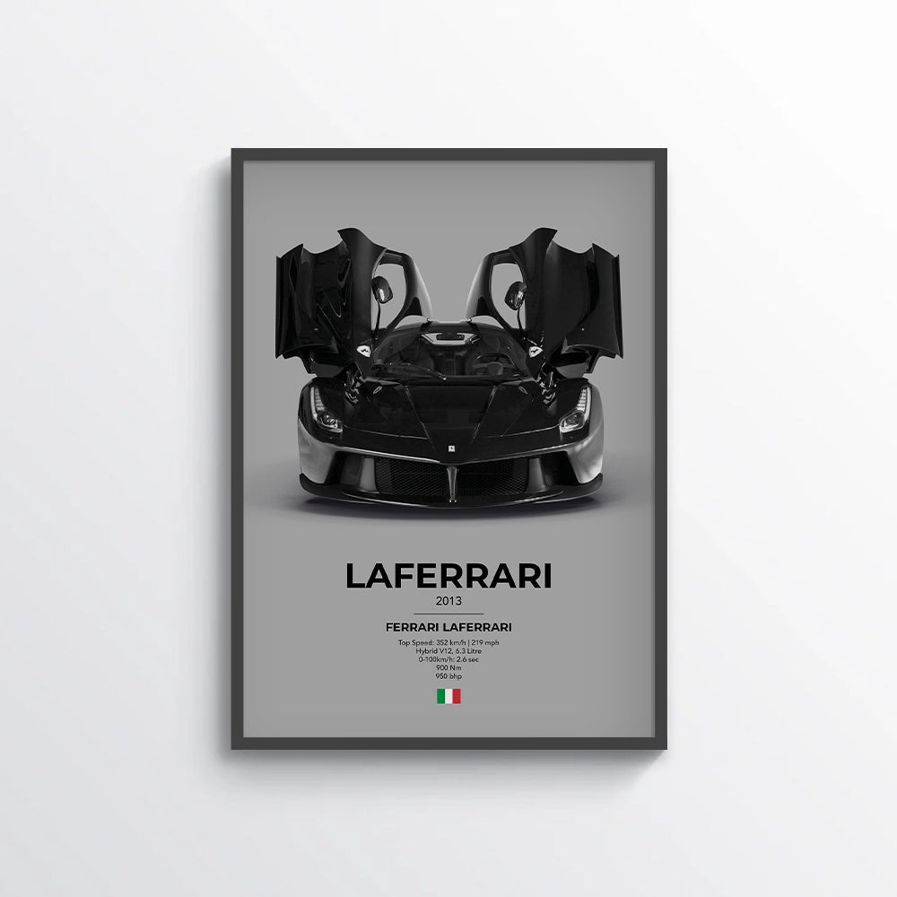 Ferrari LaFerrari Poster - car - artistry