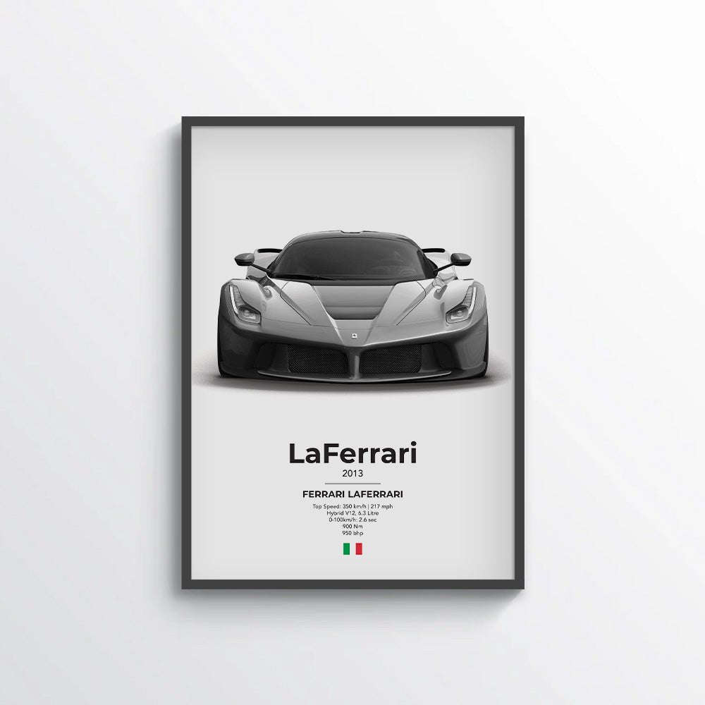 Ferrari LaFerrari Poster - car - artistry