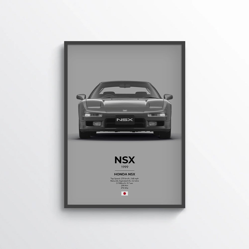 Honda NSX Poster - car - artistry