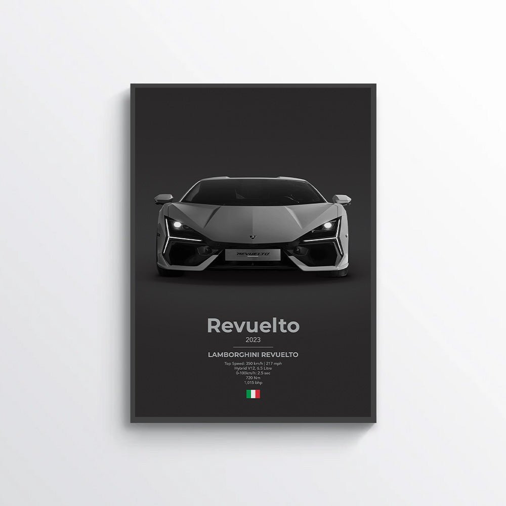 Lamborghini Revuelto Poster - car - artistry