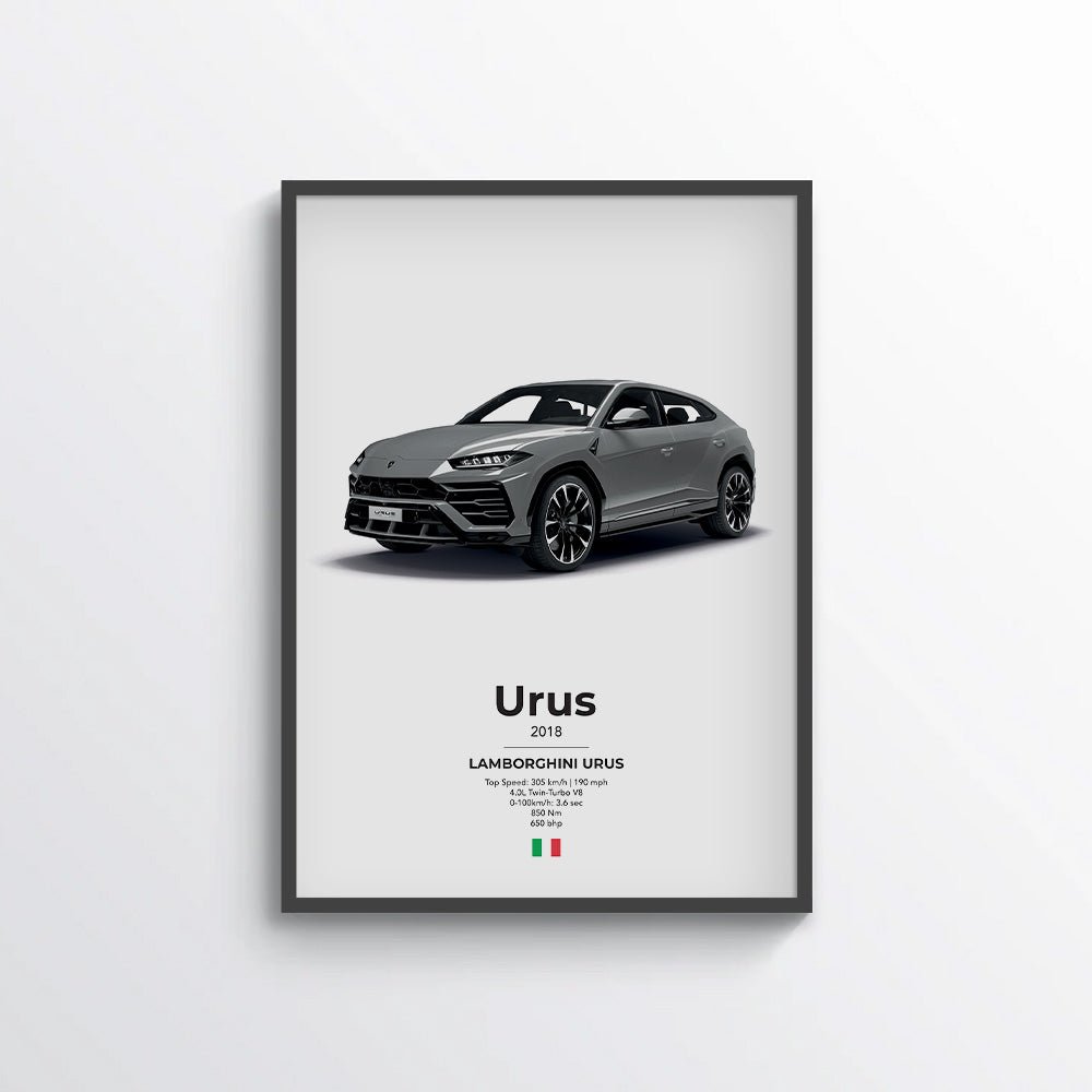 Lamborghini Urus Poster - car - artistry