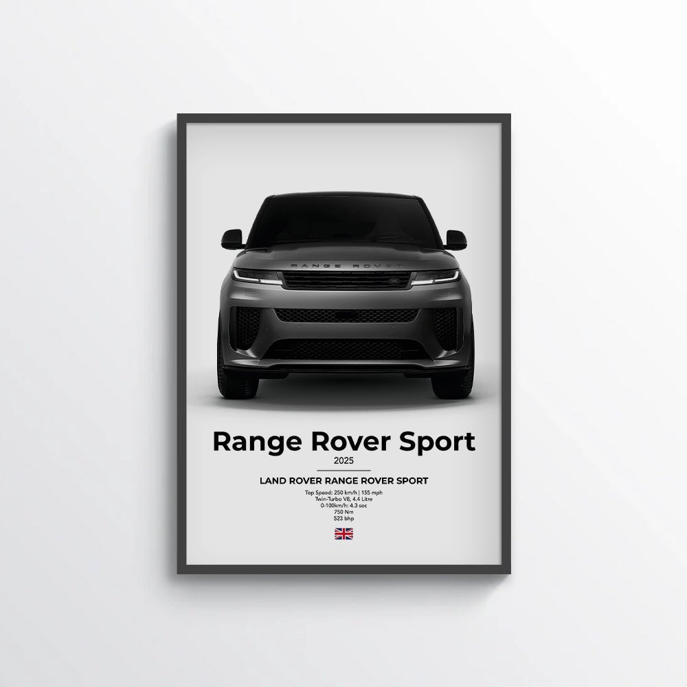 Land Rover Range Rover Sport Poster - car - artistry