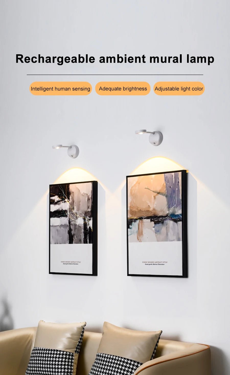 LED Wall Light for Posters - car - artistry
