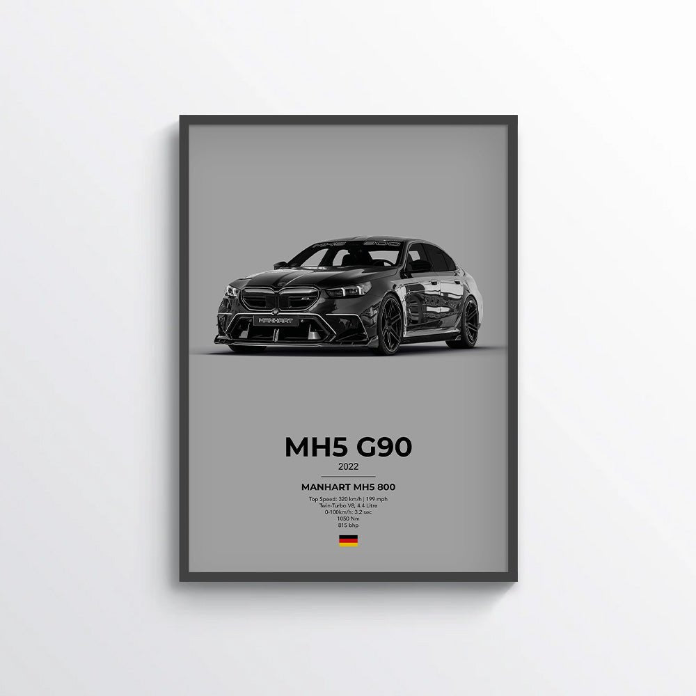 Manhart BMW MH5 800 (G90) Poster - car - artistry