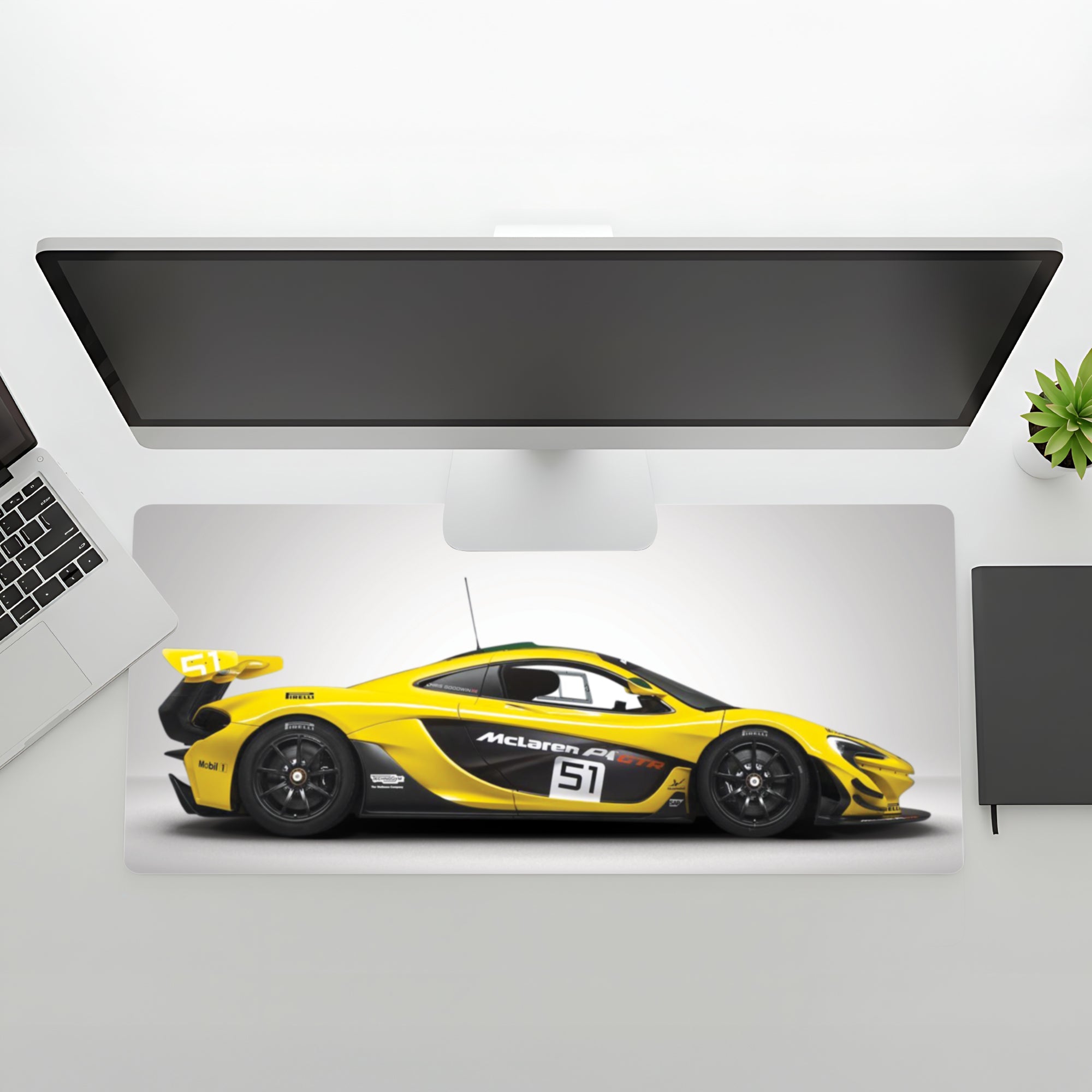 McLaren P1 GTR Mousepad - car - artistry