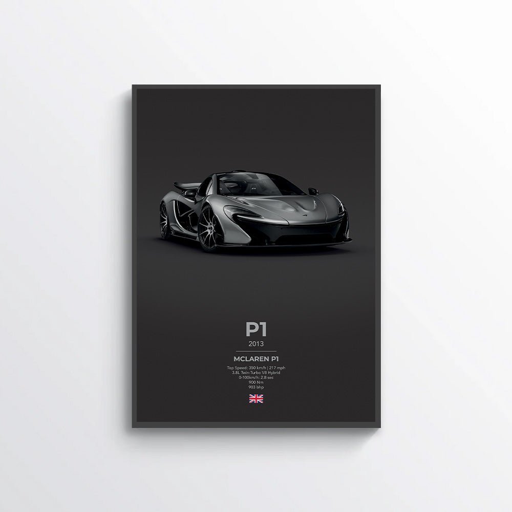 McLaren P1 Poster - car - artistry