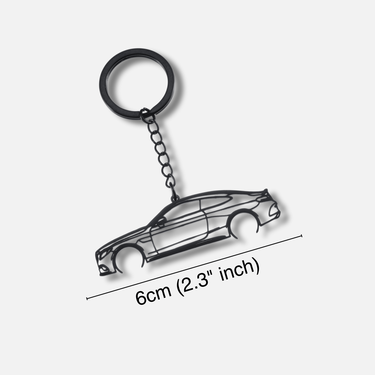 Mercedes AMG C63s Keychain - car - artistry