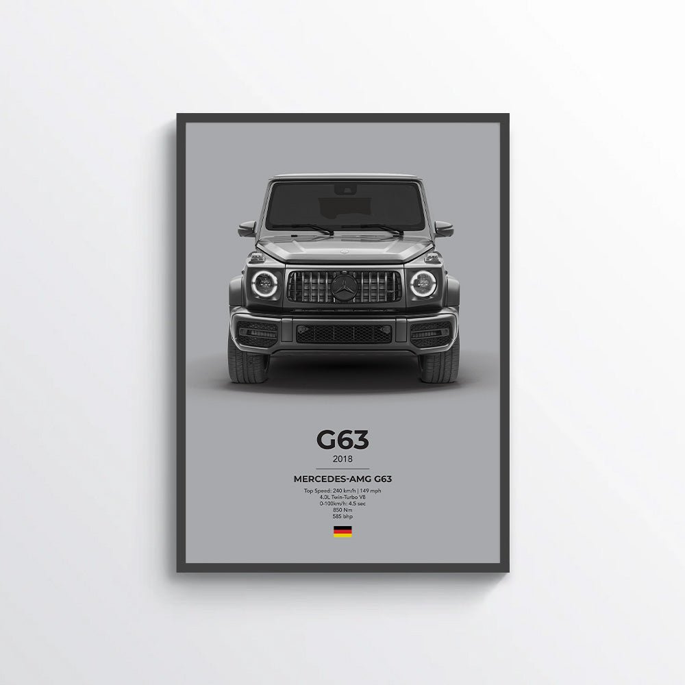 Mercedes AMG G63 Poster - car - artistry
