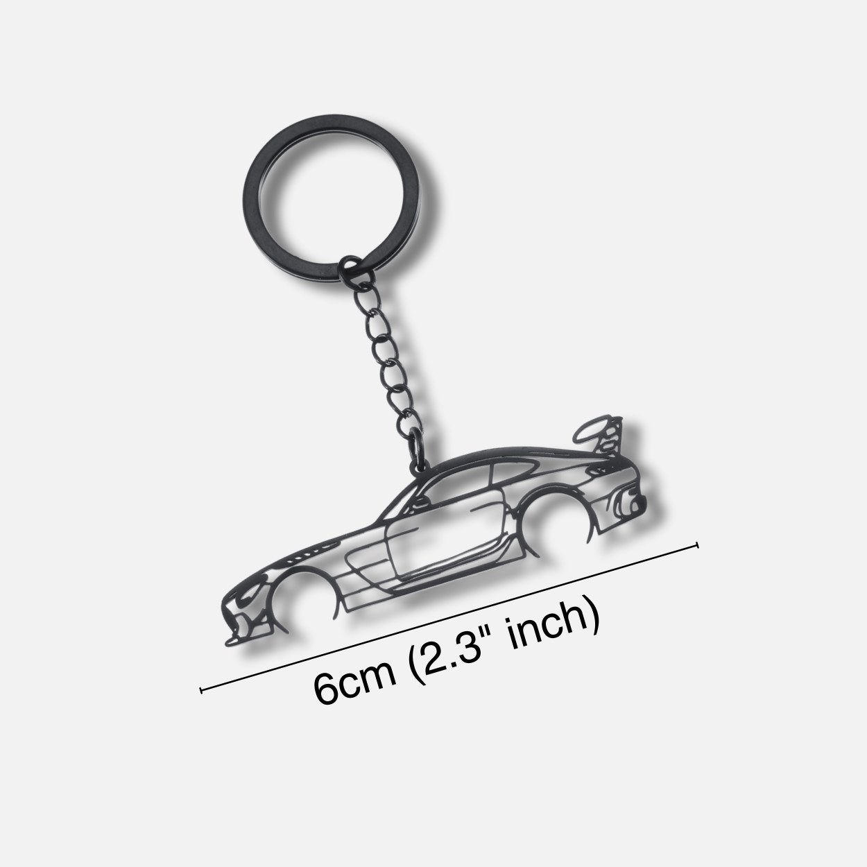 Mercedes AMG GT Black Series Keychain - car - artistry
