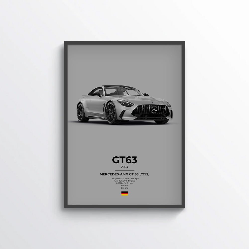 Mercedes AMG GT63 (C192) Poster - car - artistry
