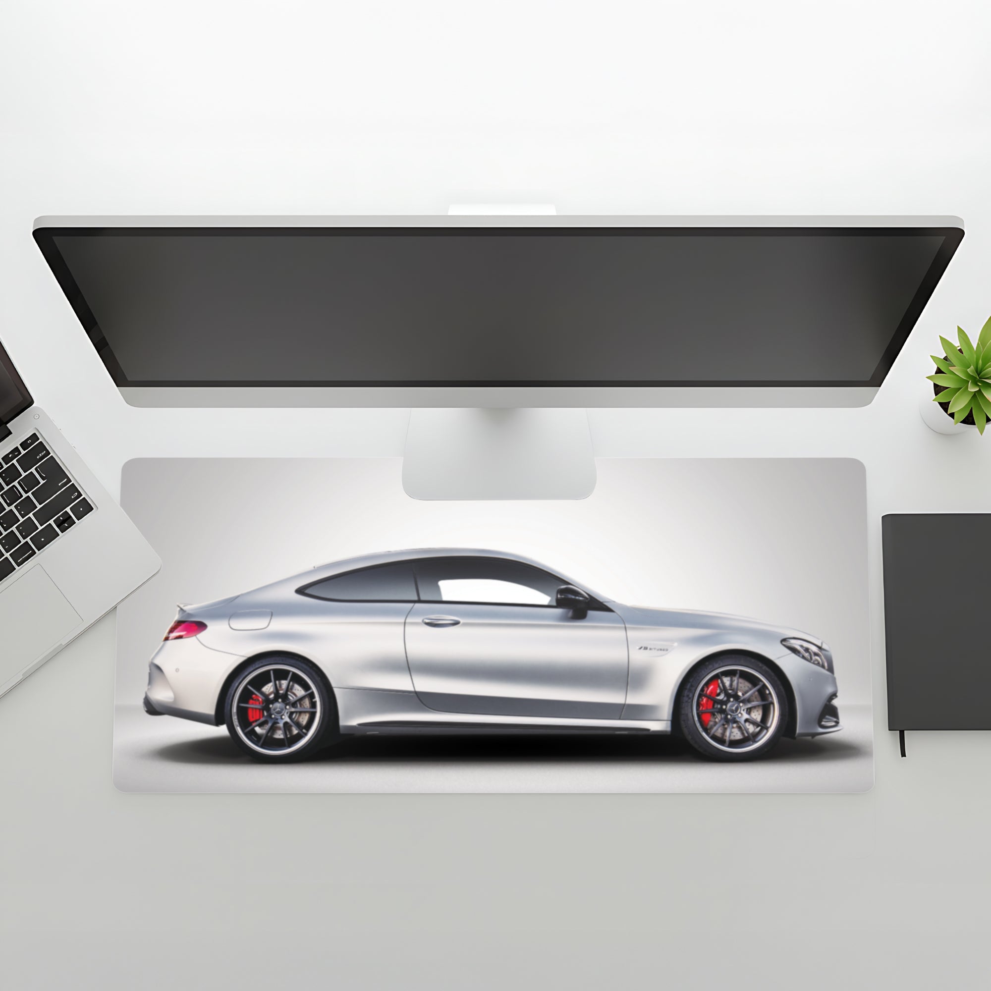 Mercedes C63 S AMG Coupe Mousepad - car - artistry